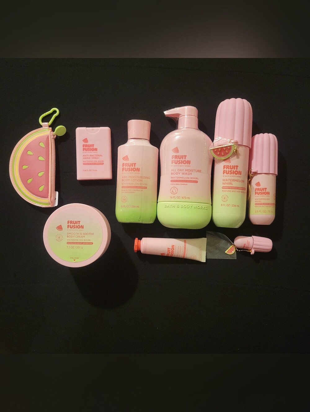 Bath & Body Works Fruit Fusion Watermelon Whirl Set